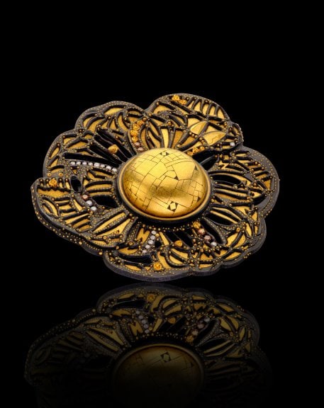 Mosaic brooch