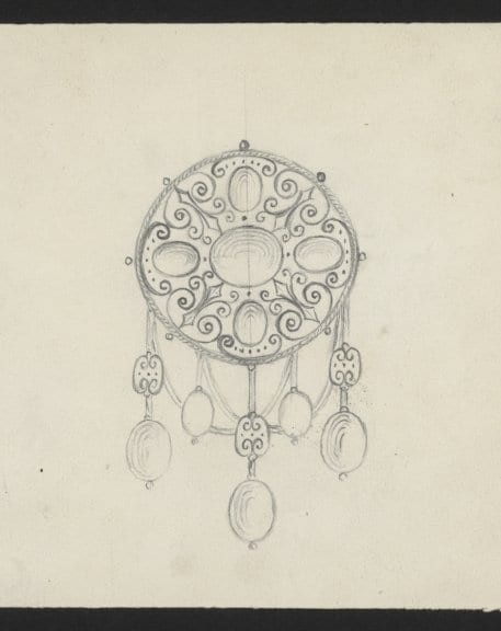 Painting 2, Designing Jewels Exhibition, 200 years, French, Savoir-Faire, L'ECOLE, School of Jewelry Arts, K11 MUSEA, Hong Kong, UMAG, University of Museum and Gallery, HKU, University of Hong Kong 