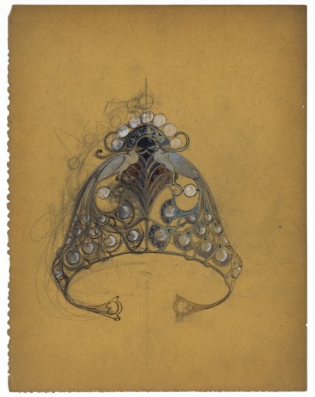 Painting 3, Designing Jewels Exhibition, 200 years, French, Savoir-Faire, L'ECOLE, School of Jewelry Arts, K11 MUSEA, Hong Kong, UMAG, University of Museum and Gallery, HKU, University of Hong Kong 
