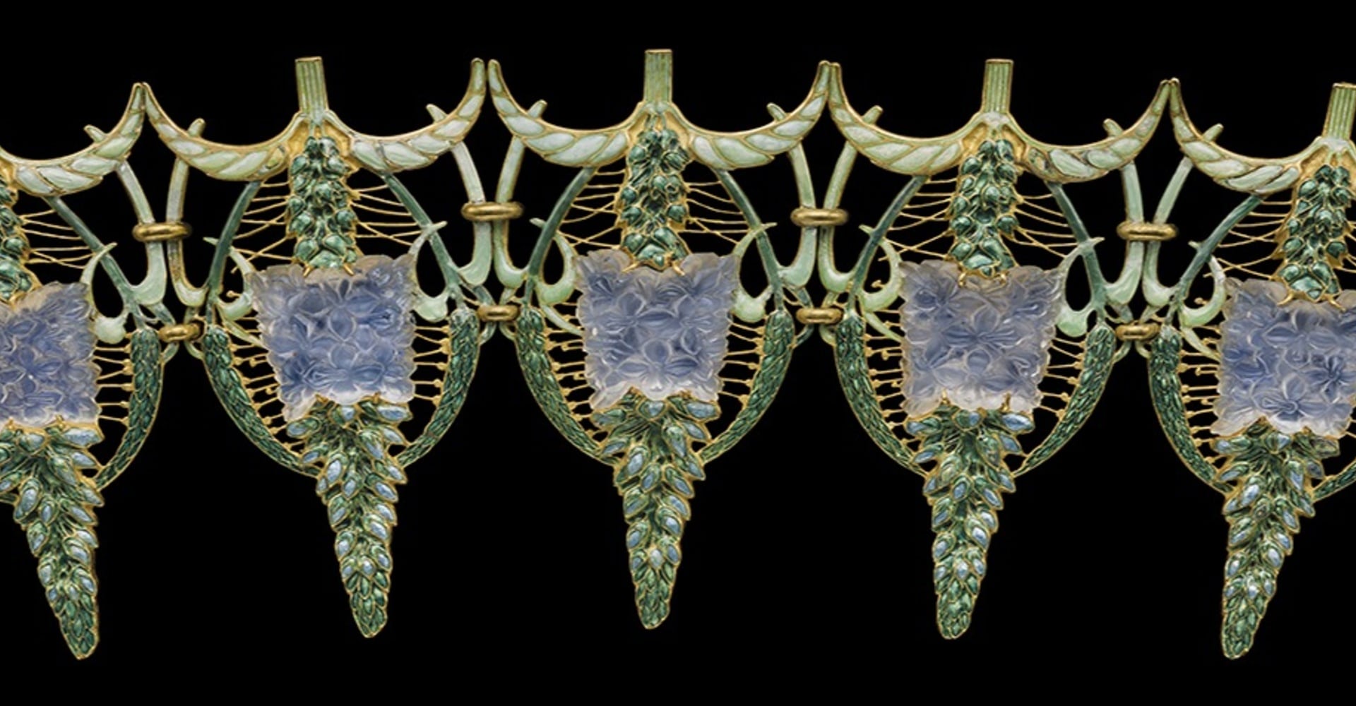 Veronica Bracelet by Ren Lalique-Bandeau