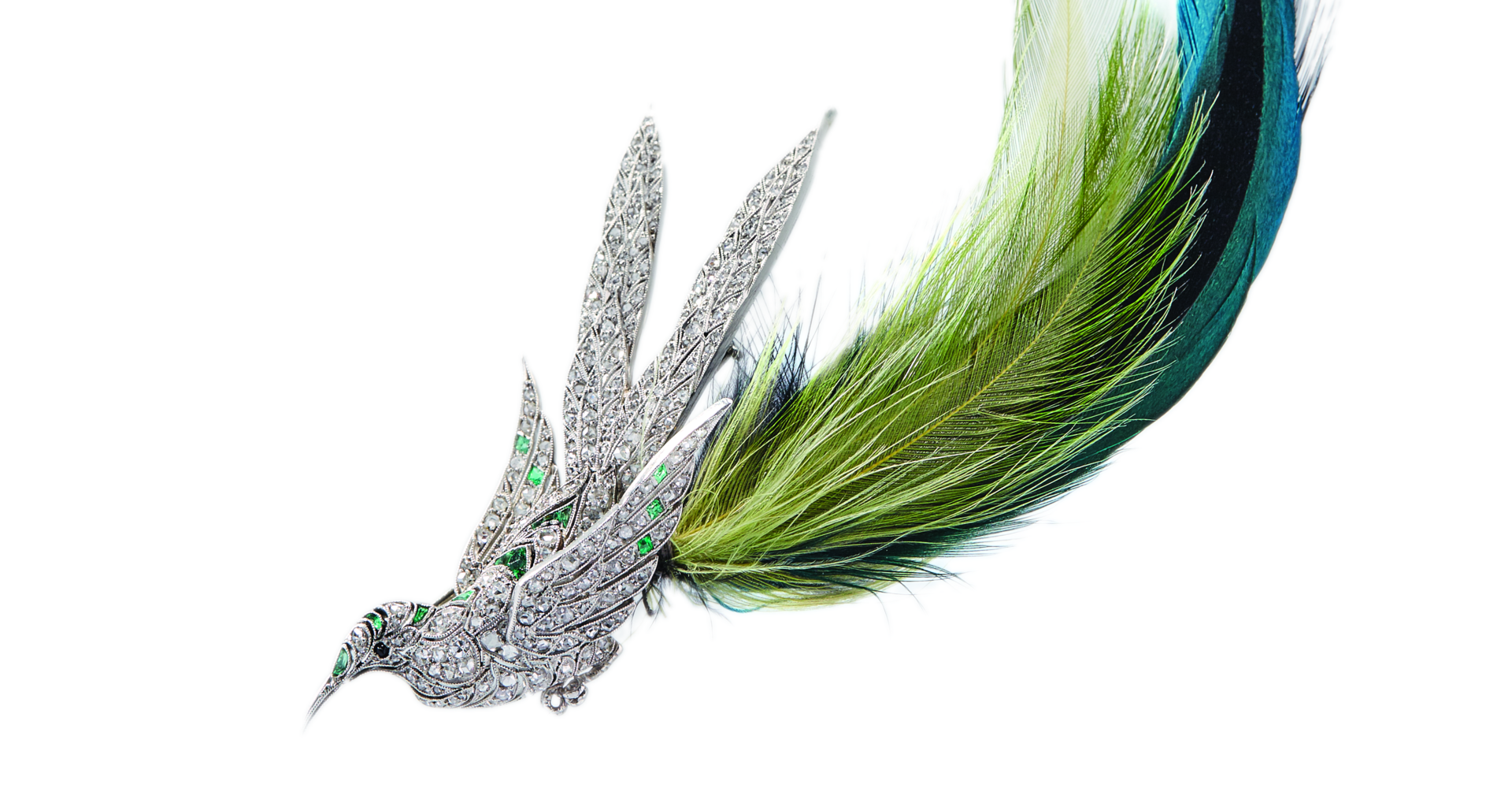 J034 Van Cleef & Arpels, Broche oiseau, Collection particulière, Photo Benjamin Chelly