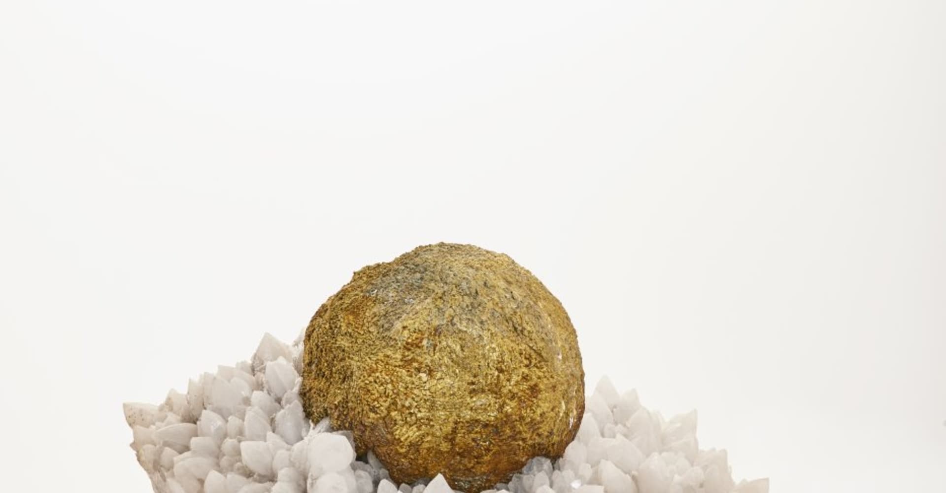 PYRITE, QUARTZ. Journey with Minerals Exhibition, L'ECOLE, School of Jewelry Arts, K11 MUSEA, Hong Kong