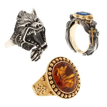 Men's Rings, Collection Yves Gastou