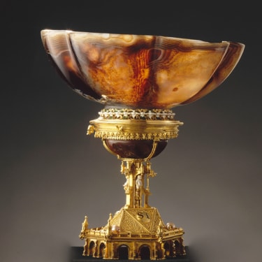 Coupe ronde godronnée