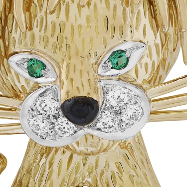 Van Cleef & Arpels, Lion ébouriffé clip, 1967, Van Cleef & Arpels Collection