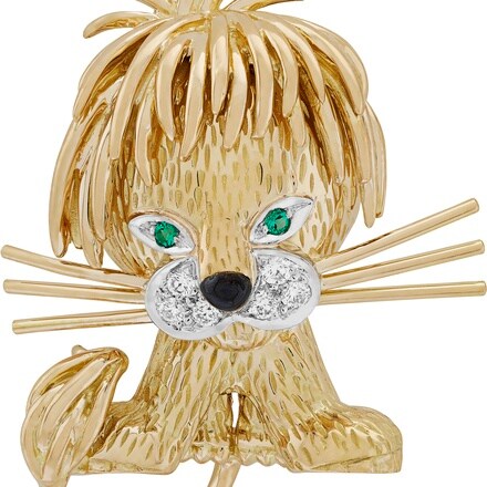 Lion ébouriffé clip, 1967, Van Cleef & Arpels Collection