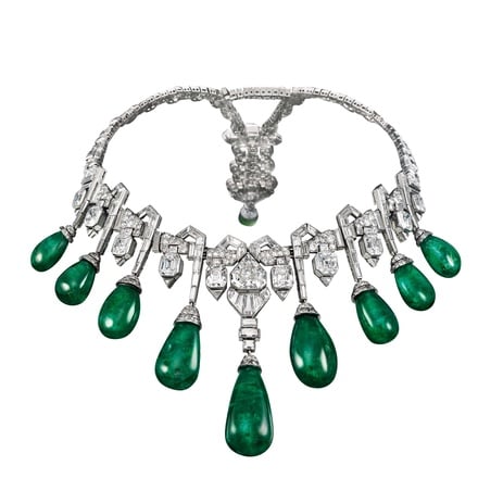Van Cleef & Arpels, Collaret, 1929 - former coll HRH Princess Faiza of Egypt © Van Cleef & Arpels Collection - P Griès