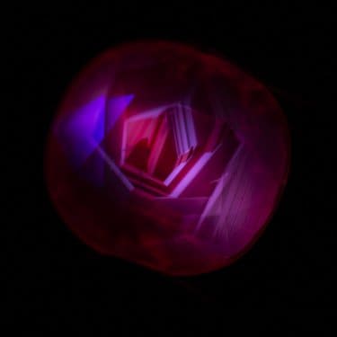 Red Hot Ruby. Ruby, Discover the Gemstones Exhibition. Singapore