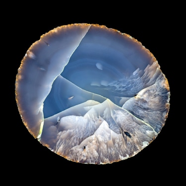 Agate, probablement Rio Grande do Sul (Brésil) Agate, probablement en provenance Rio Grande do Sul (Brésil)