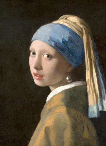 La Jeune Fille à la perle, vers 1665, Mauritshuis, La Haye
