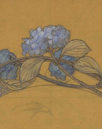 René Lalique (1860-1945) « Hortensias »