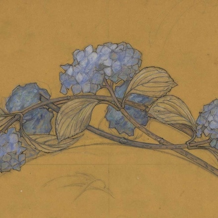 René Lalique (1860-1945) « Hortensias »