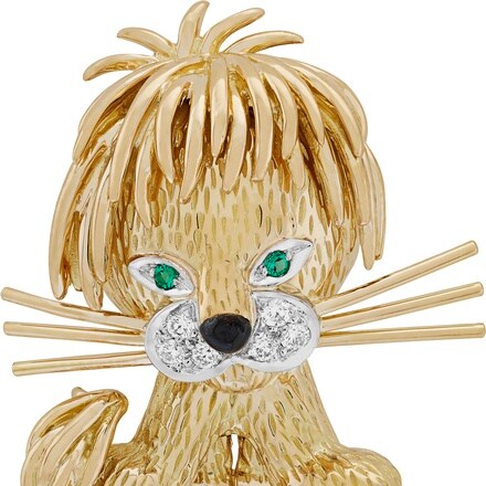 Lion ébouriffé clip, 1967, Van Cleef & Arpels Collection
