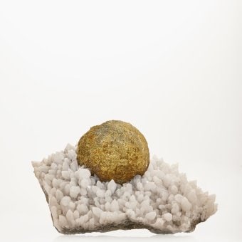 PYRITE, QUARTZ. Journey with Minerals Exhibition, L'ECOLE, School of Jewelry Arts, K11 MUSEA, Hong Kong