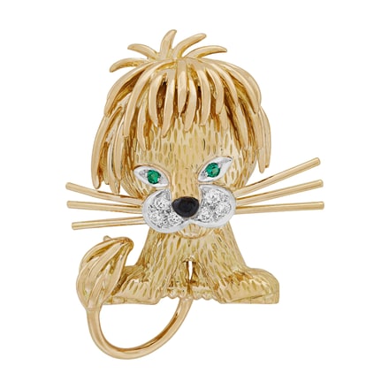 Van Cleef & Arpels, Lion ébouriffé clip, 1967, Van Cleef & Arpels Collection