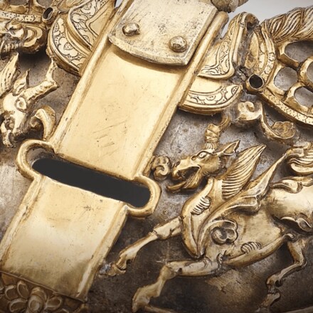 Hammering gold