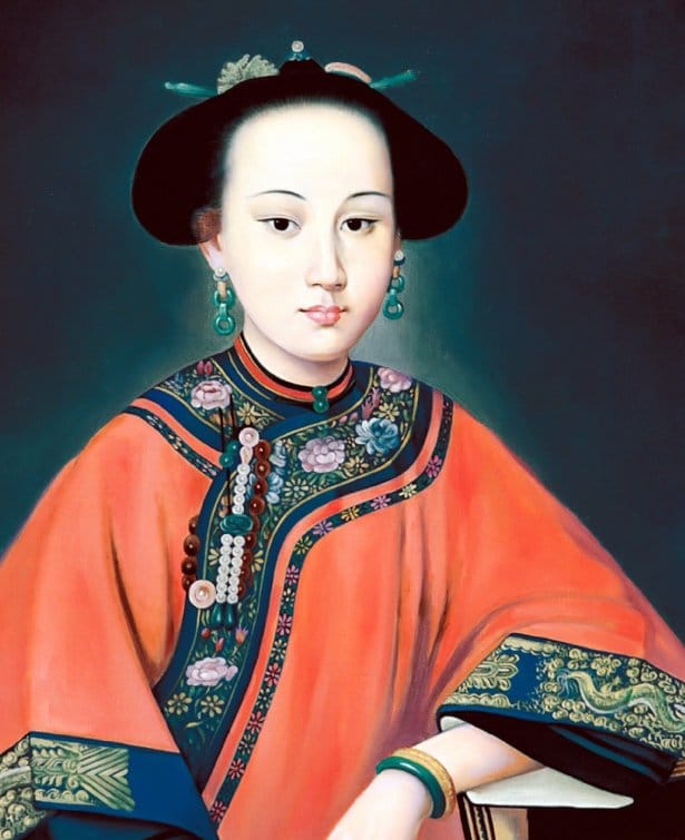 Giuseppe Castiglione (Lang Shih-ning) - Lady Hoja 1760 - Age Fotostock