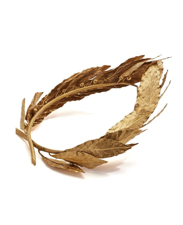 Couronne de laurier en bronze doré de Rachel, XIXe siècle ©  Collection Comédie Française (2)