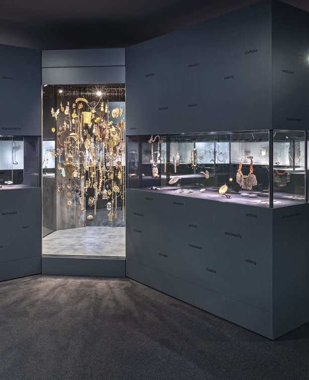The room dedicated to ethnographical jewelry Schmuckmuseum Pforzheim Photo Winfried Reinhardt Cornelie