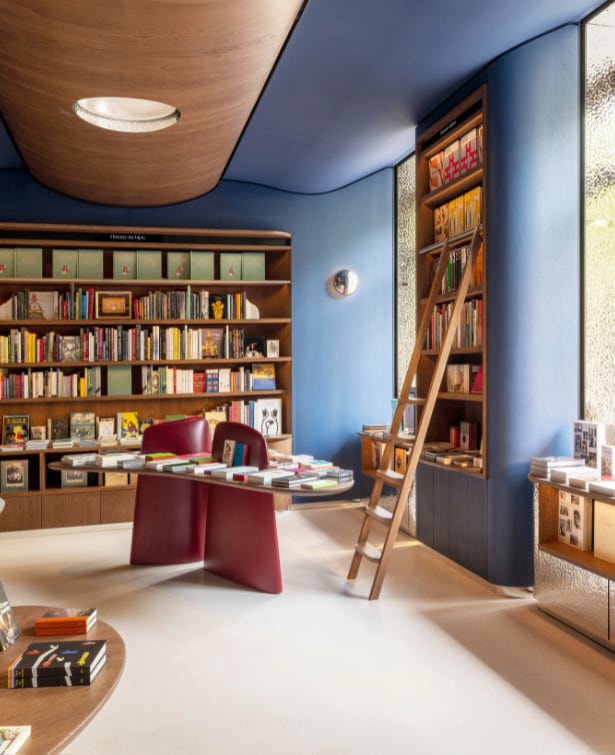 The bookshop L’Escarboucle 