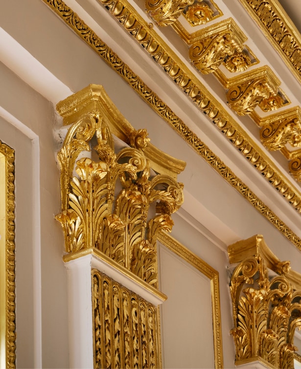 Golden salons of the Hôtel de Mercy-Argenteau