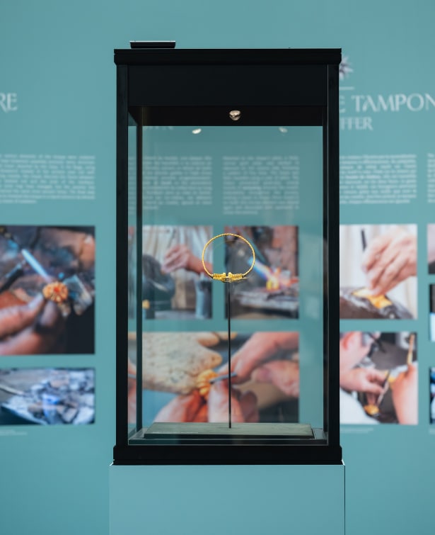 Exposition « Le geste retrouvé : reconstitution du torque celte de Montans »