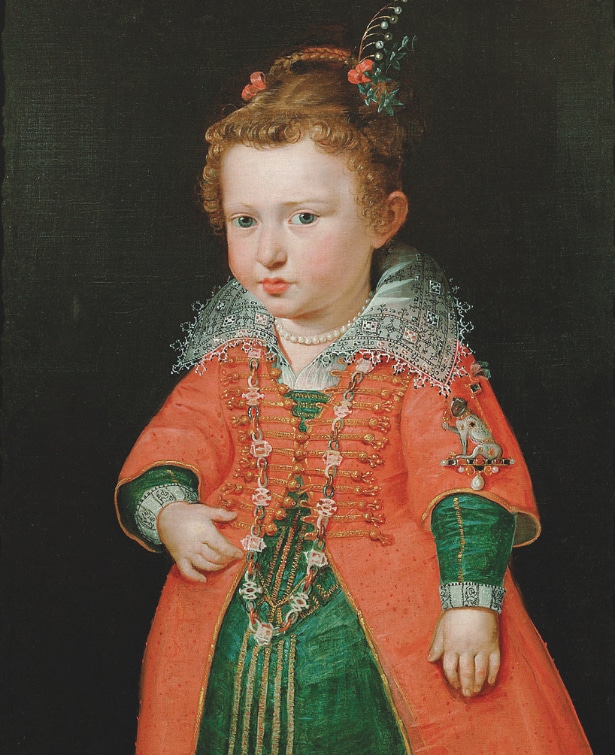 Pieter Paul Rubens, Eleonora Gonzaga, v. 1602, huile sur toile, Vienne, Kunsthistorisches Museum.​