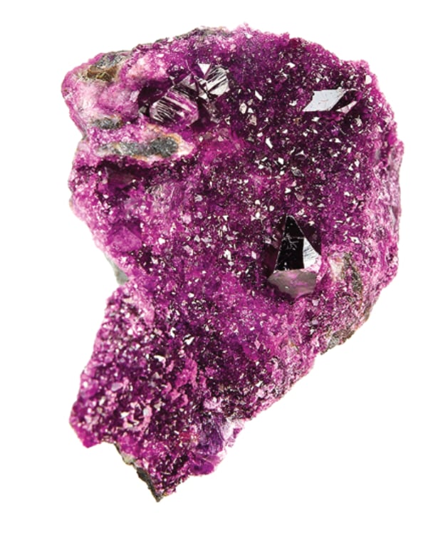 Kämmererite crystals on matrix, Turkey.​