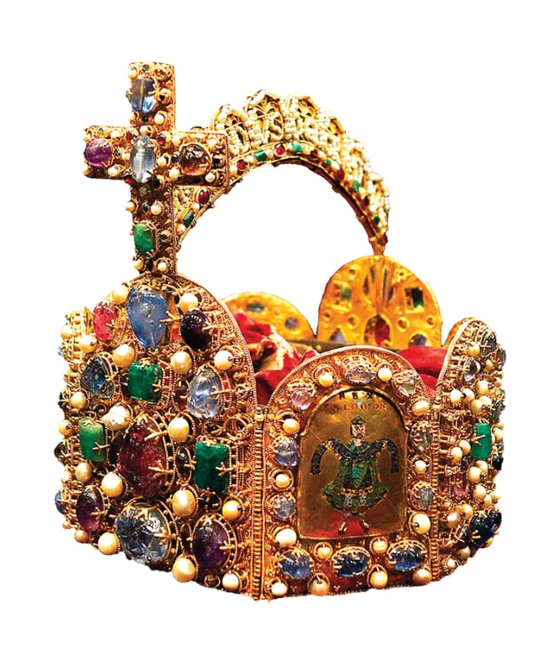 Crown from the Holy Roman Empire, 10th century, Germany.​
