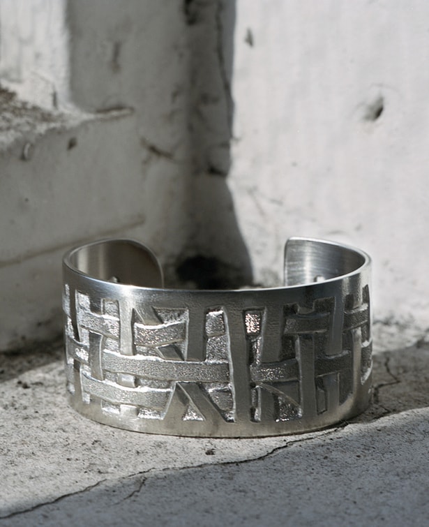 Daniel Brush, 72 Cuffs collection, steel, precious stones, 2010-2013.​