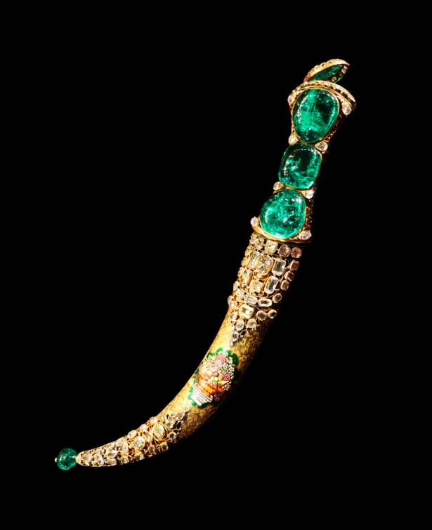 Emerald dagger (probably for Nadir Shah)