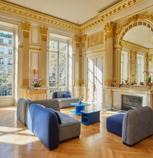 Golden salons of the Hôtel de Mercy-Argenteau