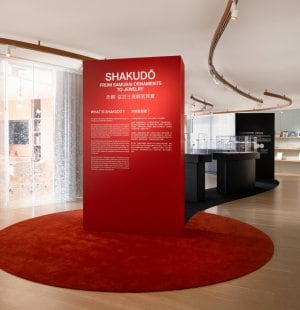 "Shakudō from Samurai Ornaments to Jewelry" Exhibition Scenography