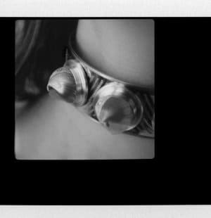 Daniel Brush, collection Necks, acier, diamants, saphirs, 2013-2015.​