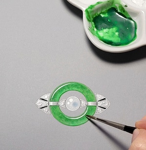 Savoir Faire Jewelry Gouache Materials