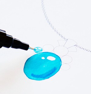 Kids Workshop Draw Precious Stones