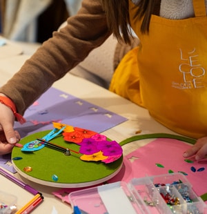 L'École des Arts Joailliers à Lyon, atelier jeune public