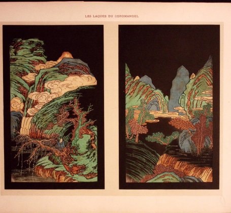 Émile Allain Seguy (Scientific editor) Board from Les Laques du Coromandel : 50 planches, 1920 Van Cleef & Arpels Archives