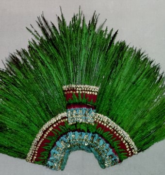 Mésoamérique (Mexique) - Coiffe Aztèque - Bridgeman Images