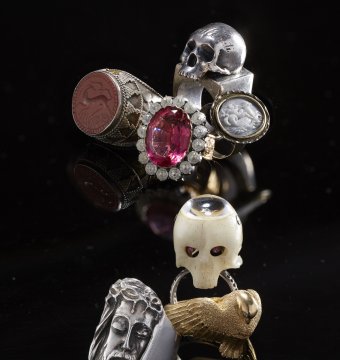 Groupe de bagues, Collection Yves Gastou