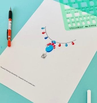 Draw Some Precious Stones 01