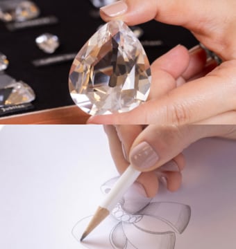 The Fantasy of Diamond Jewelry, Light and Brilliance