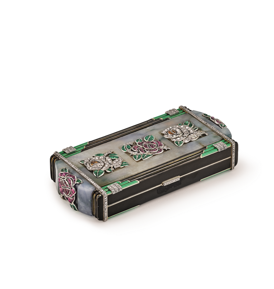 Van Cleef & Arpels, Roses Nécessaire. 1926. Van Cleef & Arpels collection