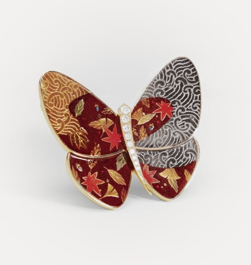 Japanese Lacquer VCA Butterfly