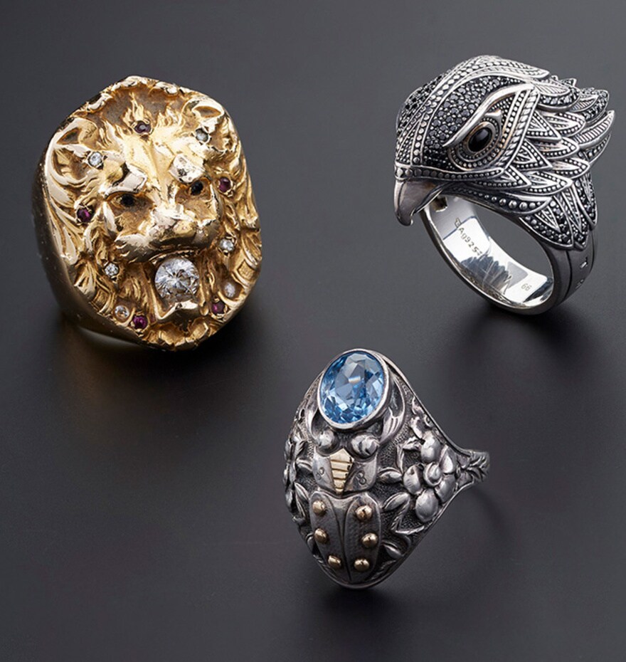 Men's ring The-Eclecticism_Fantastical-Bestiary