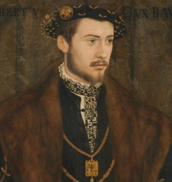 Albert V of Bavière by Hans Mielich 1545, Alte Pinakothek(Munich)