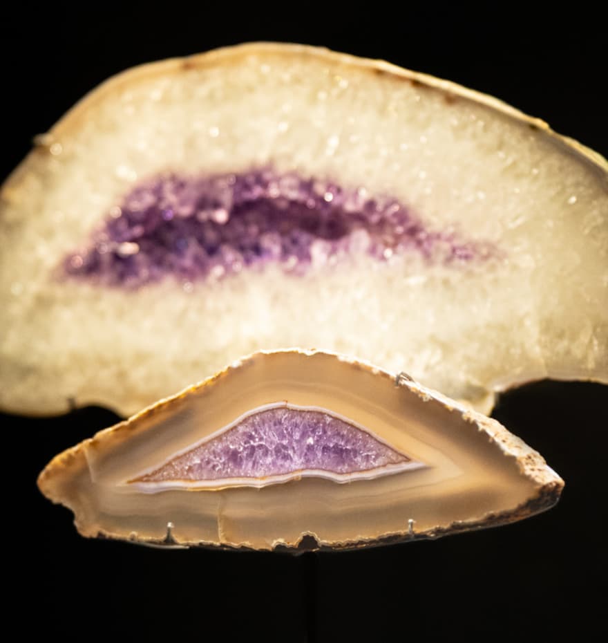 Exhibition stones and reveries