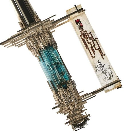 Jean Vendome, Roger Caillois' Academician sword (detail), 1971