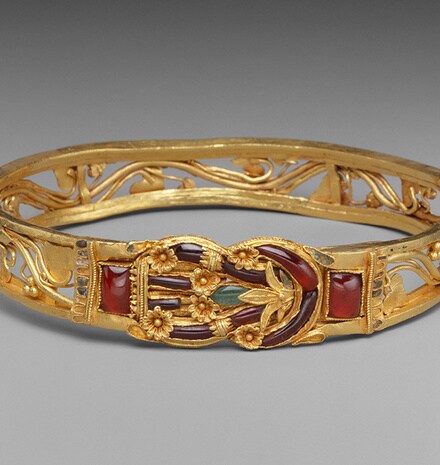 Gold armband with Herakles knot, 3rd-2nd centuries BC, Metropolitan Museum of Art - New York