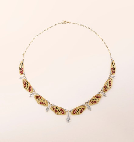 Cycle Paris 1925 Art Deco Jewelry
